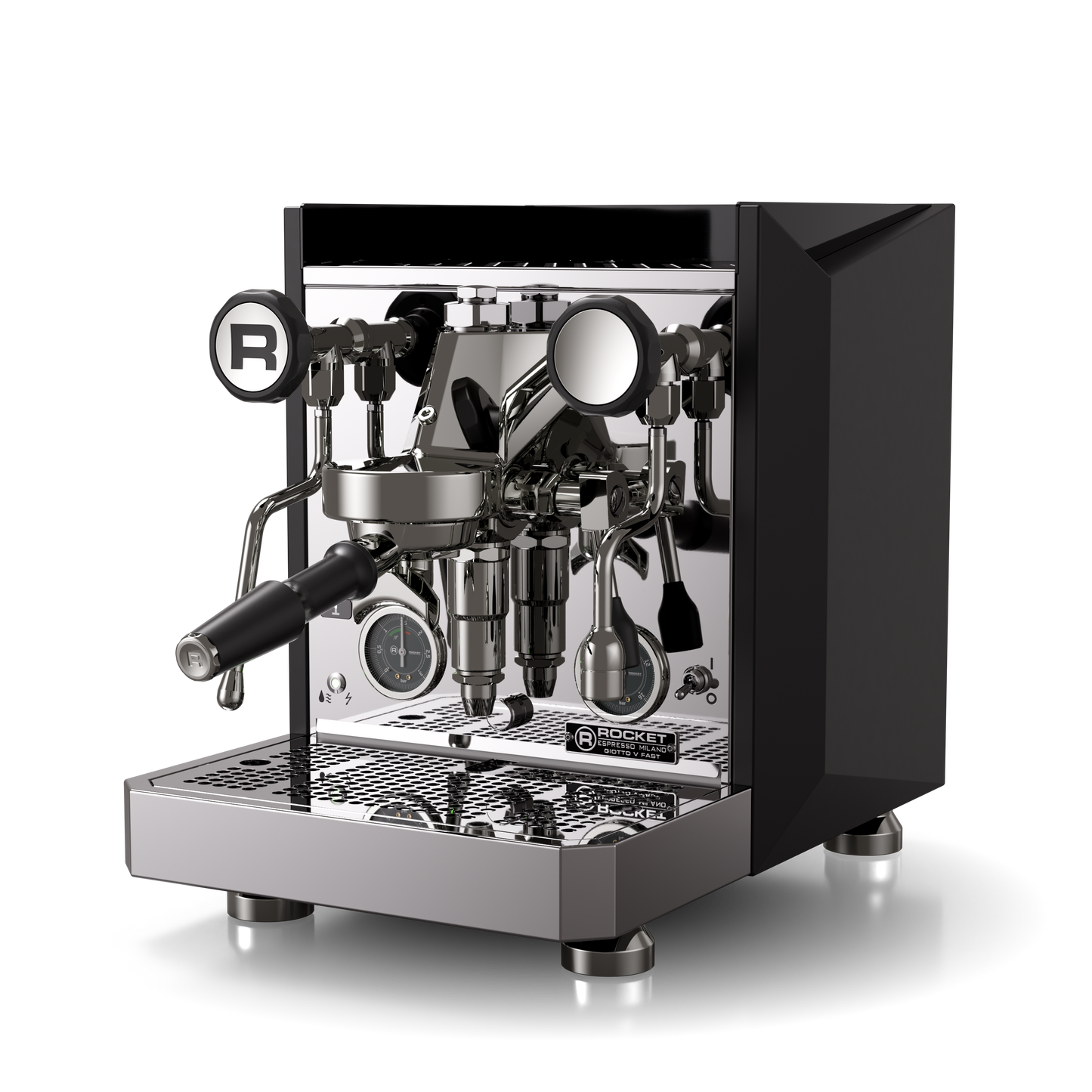 Rocket Espreso Giotto V Fast black Espresso Machine - FREKKO official Rocket Espresso dealer